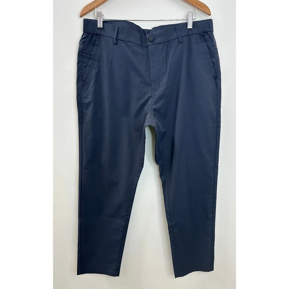 Jack Archer Jetsetter Tech Pants 36 x 28 Deep Blue Travel Performance Stretch - Picture 8 of 8